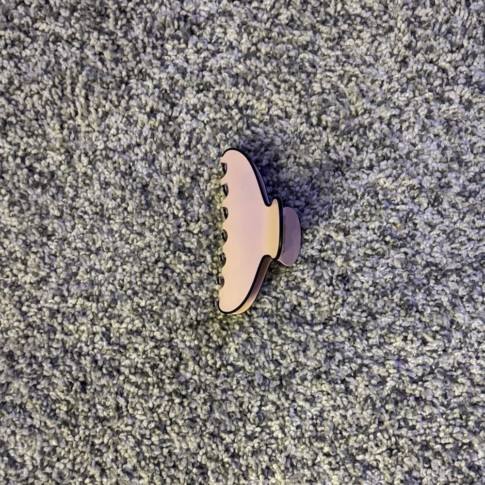 Pink Hair Claw Clip
